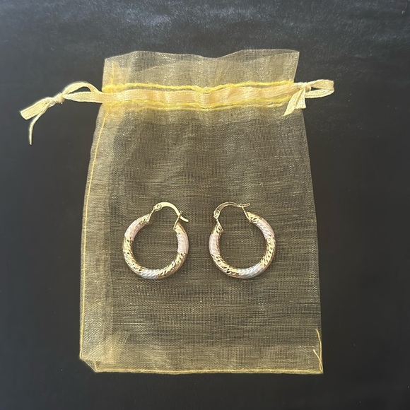 Three tone earrings - Picture 3 of 3